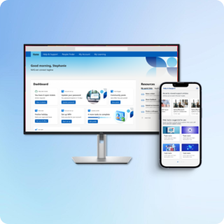 Monitor and mobile screen with NHS.net connect dashboard